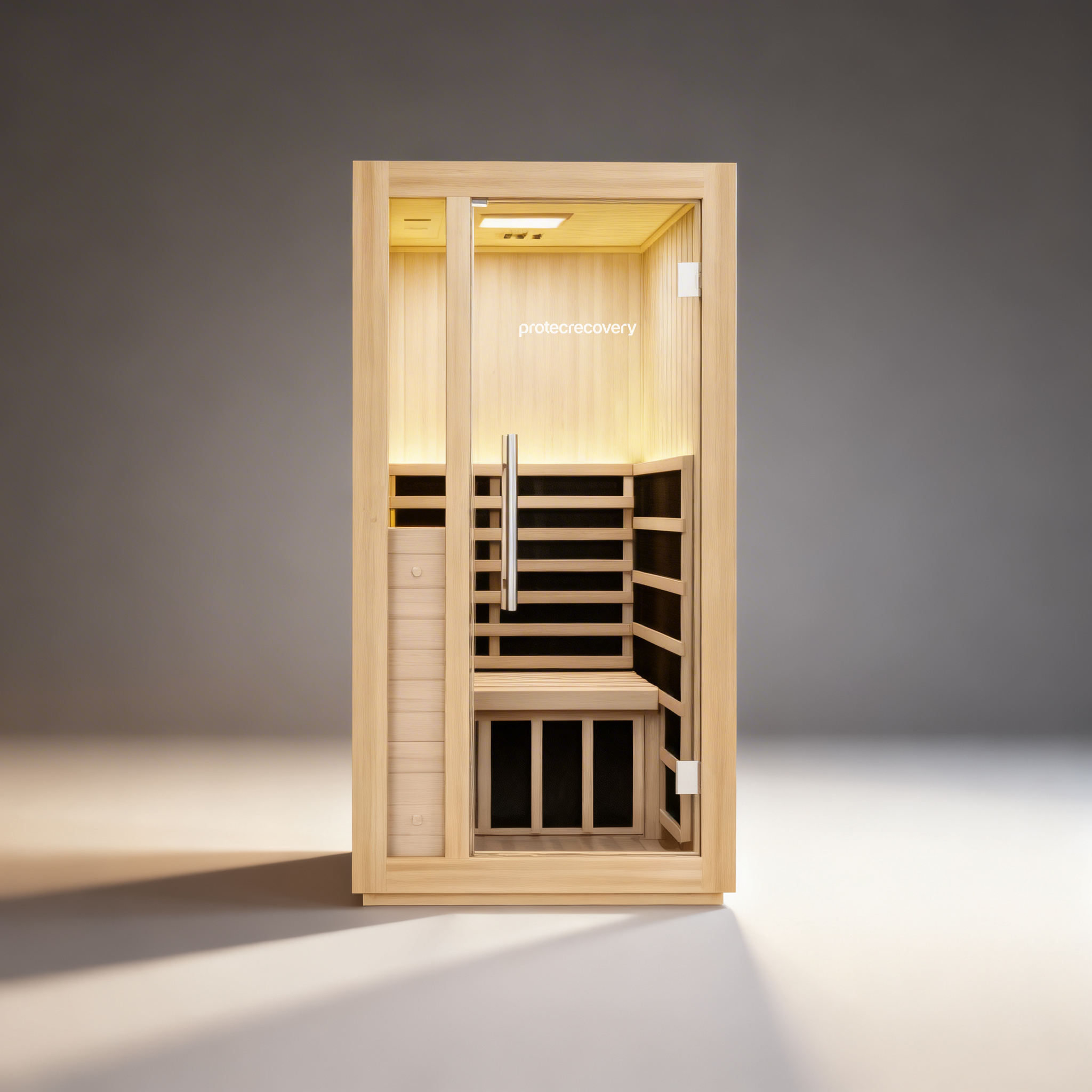 Sauna Solo infrared sauna lifestyle shot