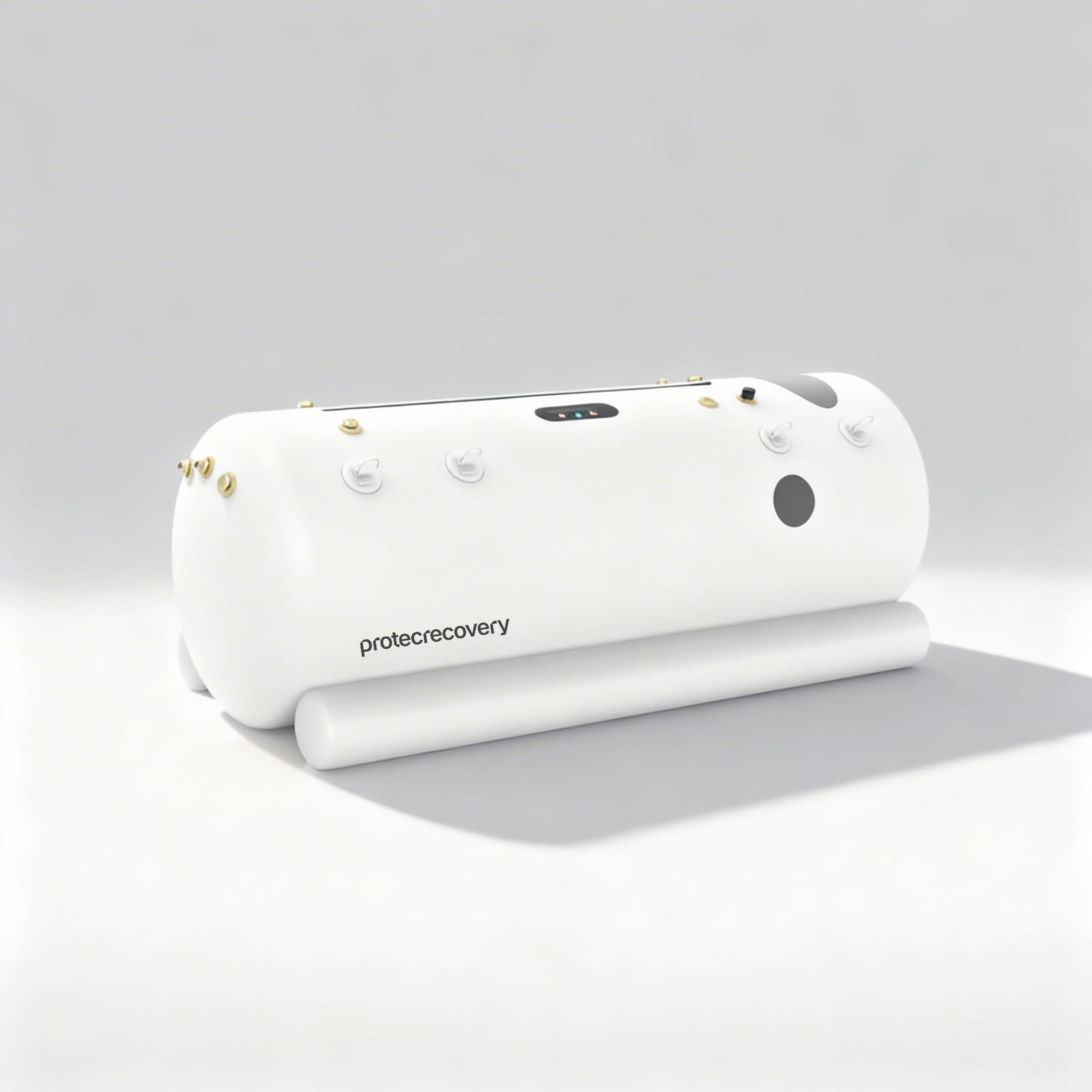 AtmosChamber Air Solo hyperbaric oxygen therapy in use