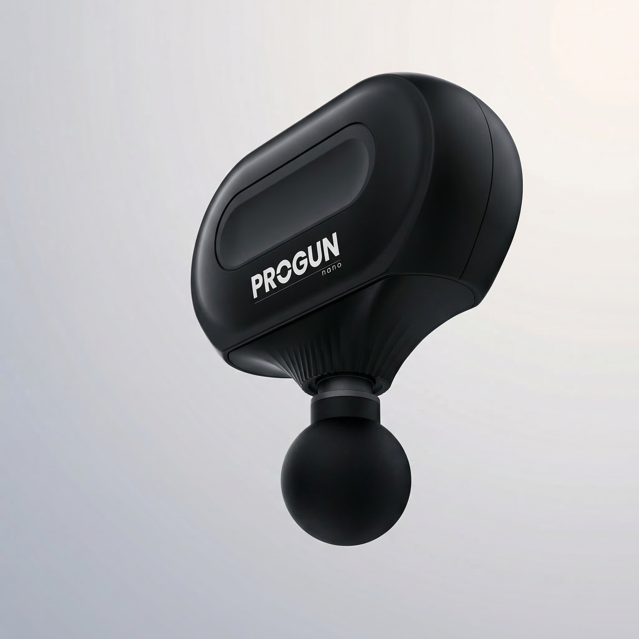 PROGUN nano percussion therapy in use