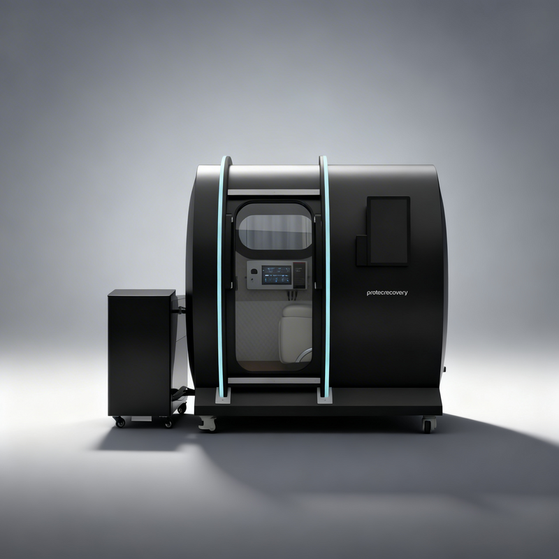 AtmosChamber Solo Pro hyperbaric oxygen therapy product shot