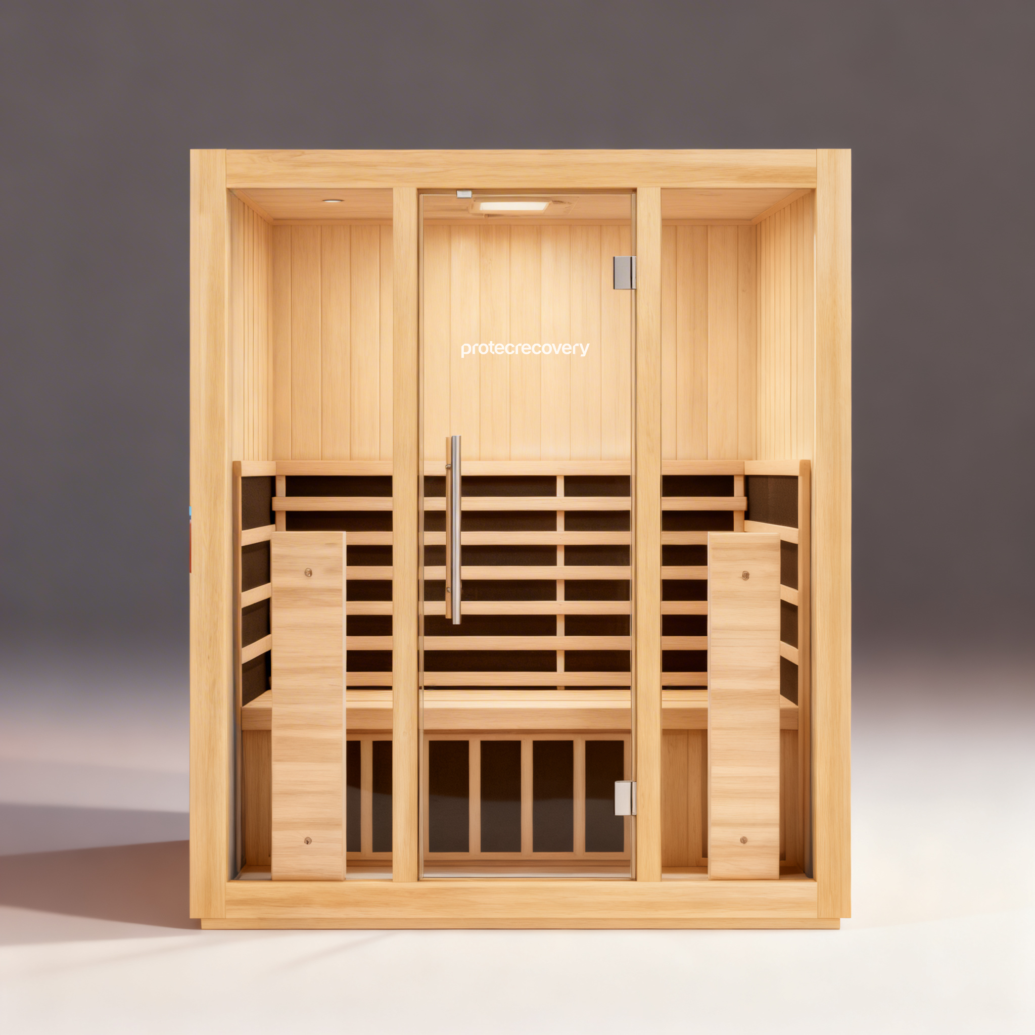 Sauna Max infrared sauna lifestyle shot