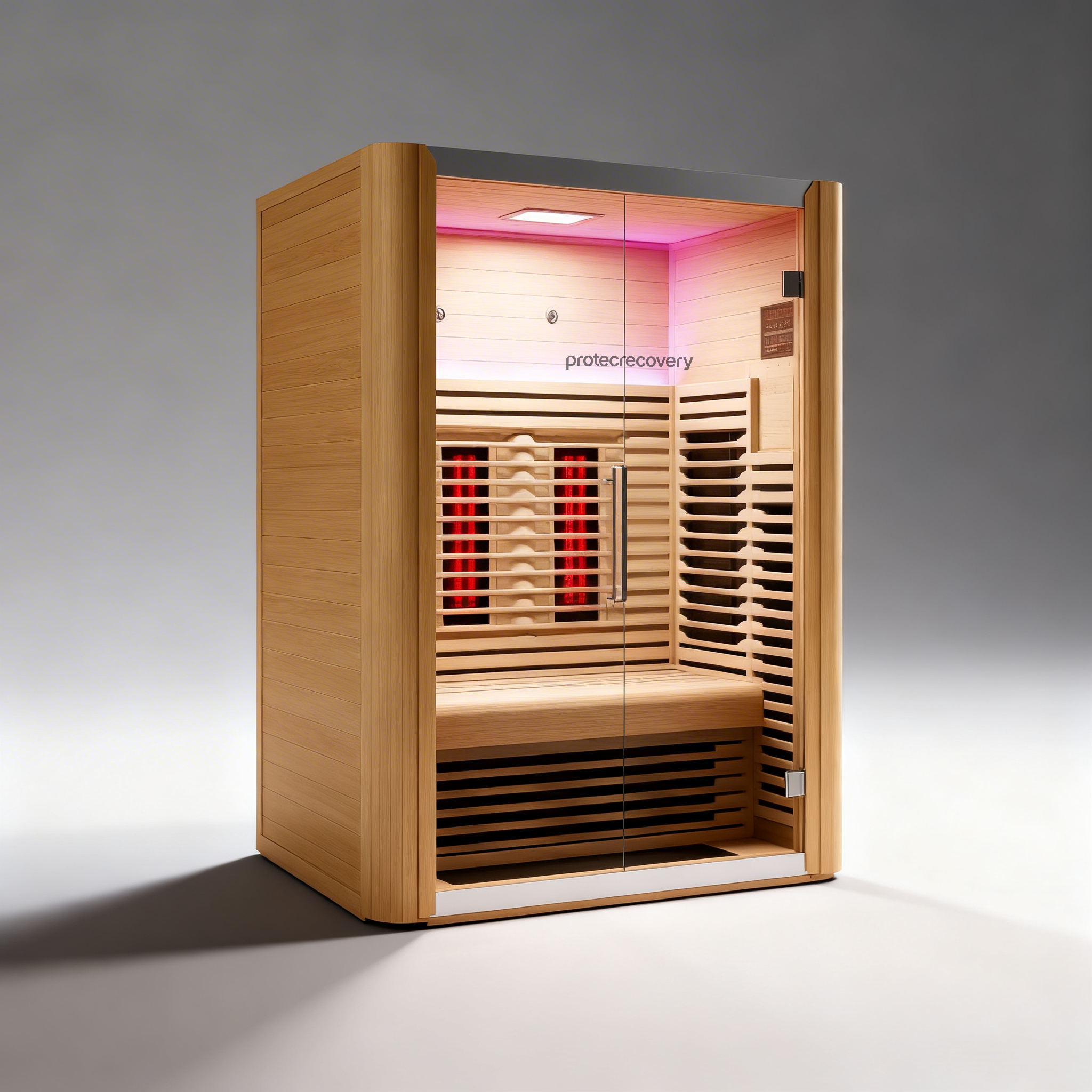 Sauna Pro Plus infrared sauna in use