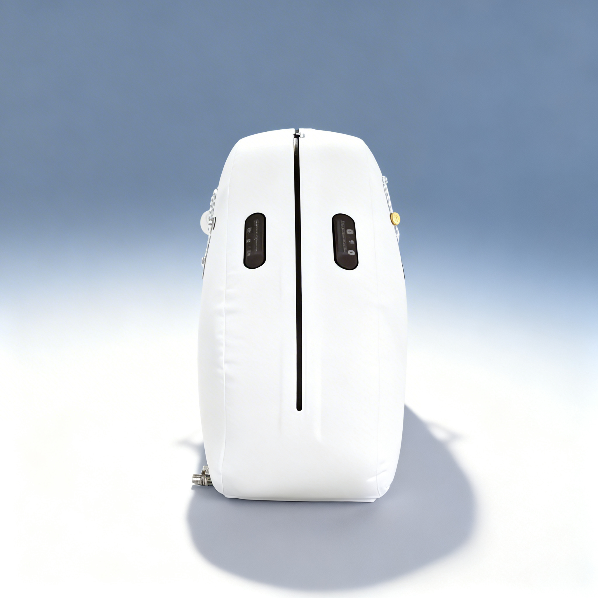 AtmosChamber Air Sit hyperbaric oxygen therapy in use